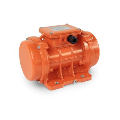 MVE Micro electric vibrator installed on hopper