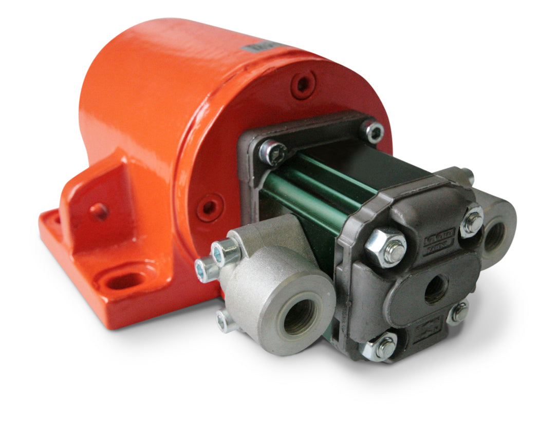 MVO 850 hydraulic vibrator installed on dump truck hopper