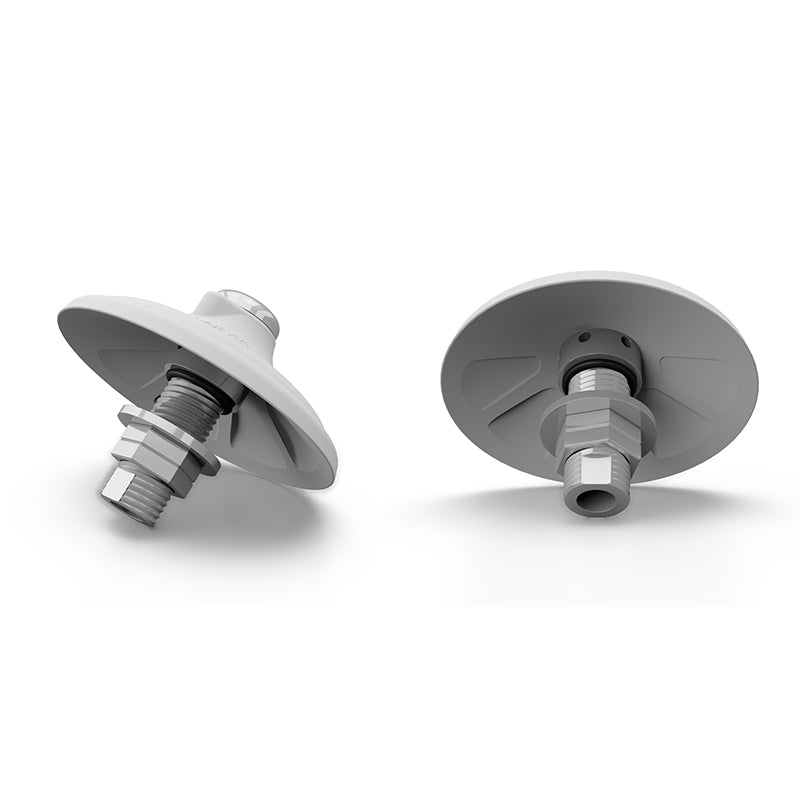 VBS pneumatic bin aerator installed on cement silo hopper